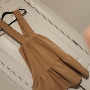 Hayden LA high waisted Suspender Skirt Dress